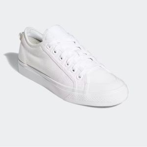 Adidas Women's Nizza Trefoil Sneakers White Size 6